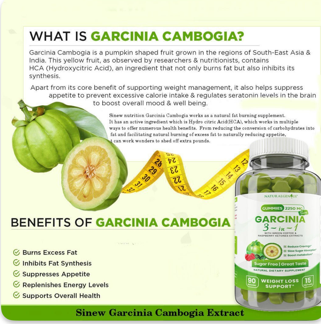 Gummies Garcinia - Perte de poids en 15 jours